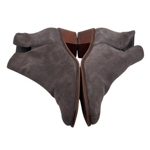 Cole Haan Signature Grand OS Gray Suede Abbot Ankle Booties Size 8 1/2 Women’s - Picture 7 of 9